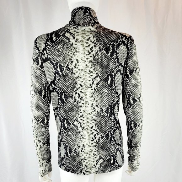 AKRIS Womens Snake Printed Pullover - Picture 4 of 7